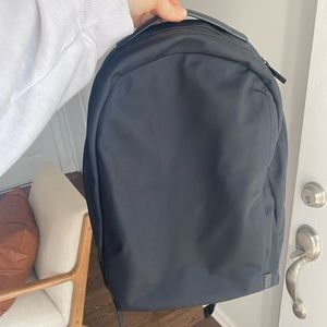 Away Daypack in Black Nylon